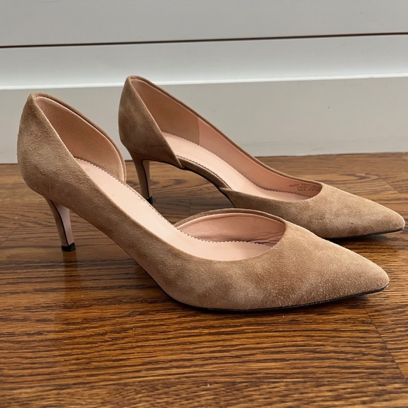 J.Crew tan suede heel with pointed toe, size 7.5 - Picture 5 of 5